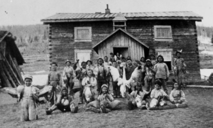 Holy Cross People approx. 1900's. ANCSA Signing Board Members