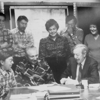 ANCSA Signing 1974